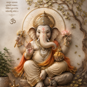 Ganesha Traditional Canvas