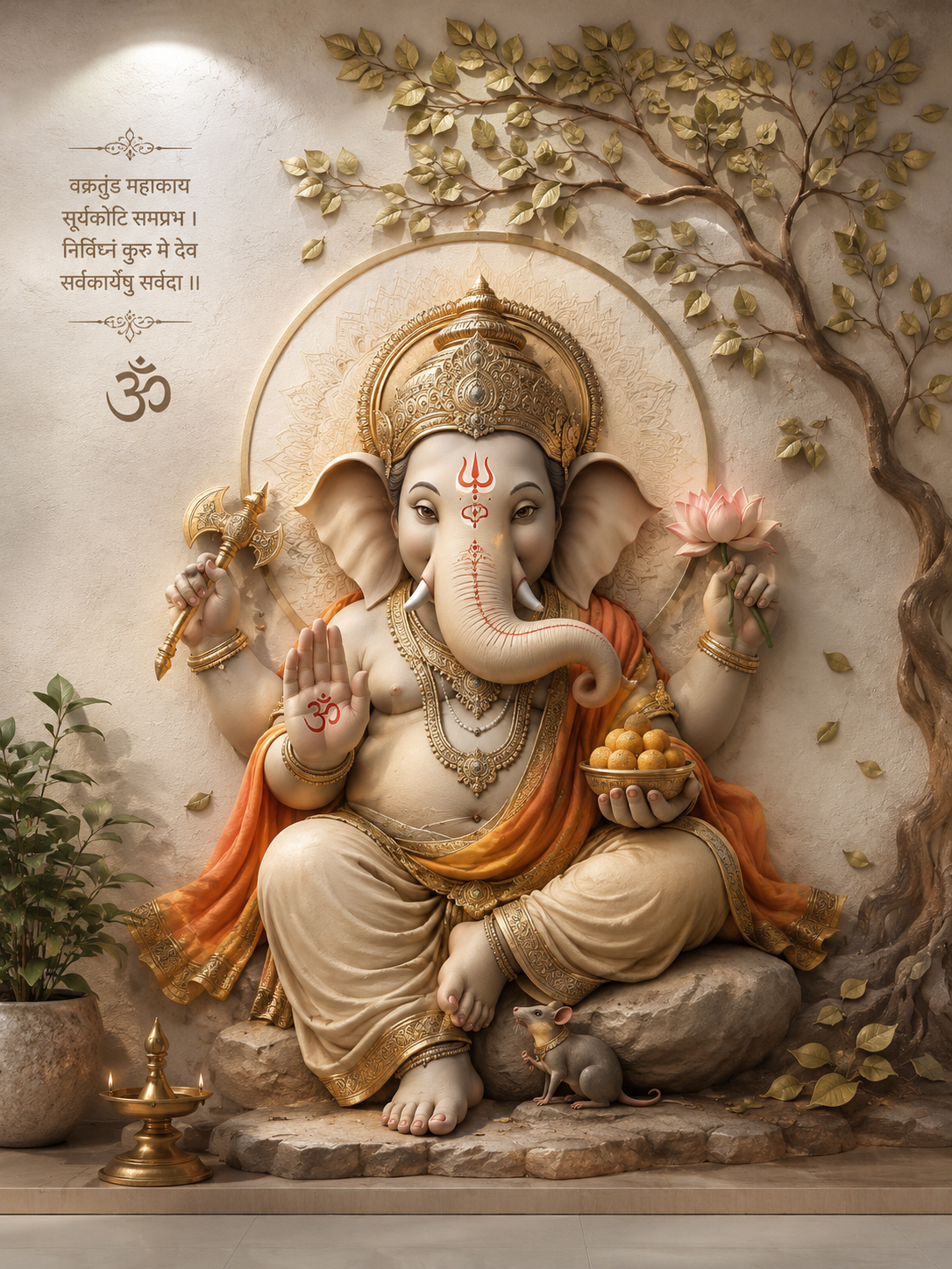 Ganesha Traditional Canvas