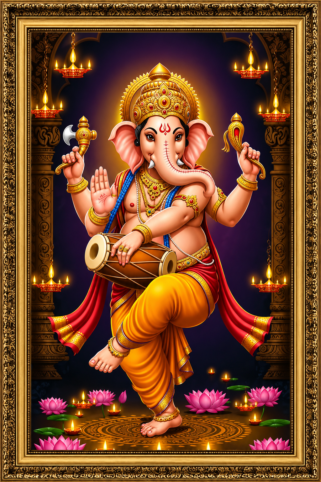 Lord Ganesha Canvas