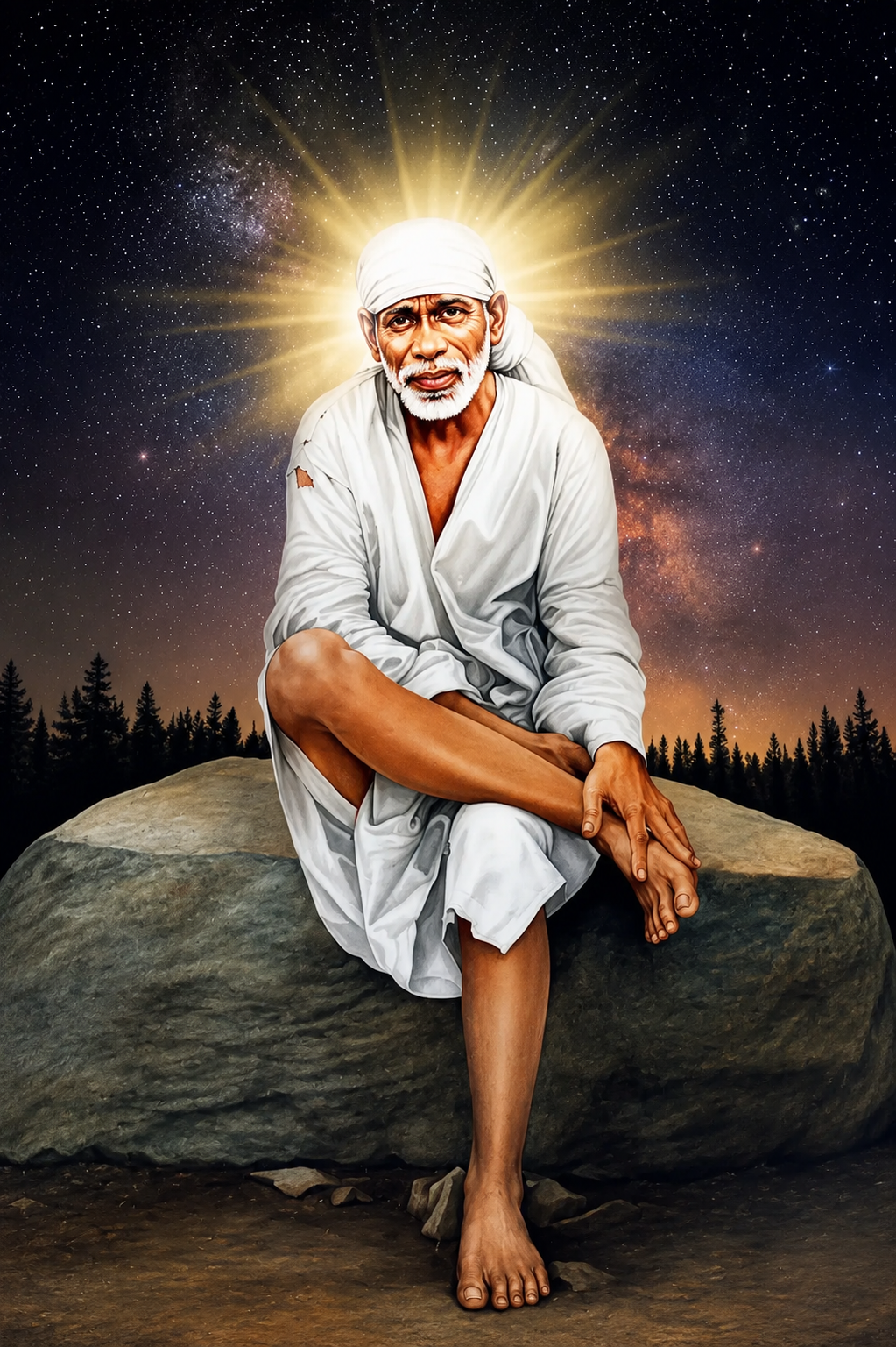 Sai Baba of Shirdi Canvas