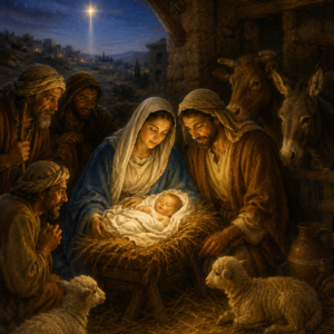 Nativity of Jesus Canvas