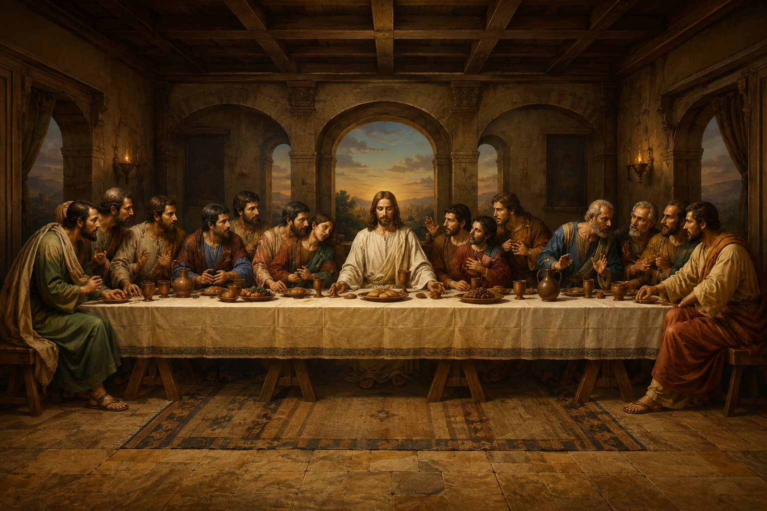 The Last Supper Canvas