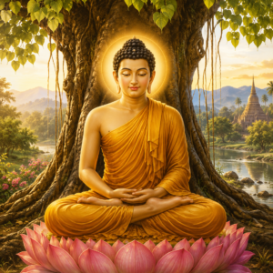 Gautam Buddha Canvas